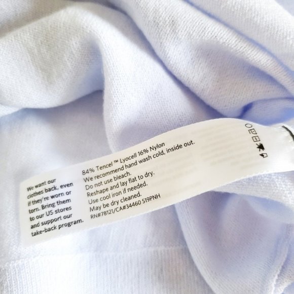 EILEEN FISHER Tencel Lavender Box Top MP - Picture 6 of 8